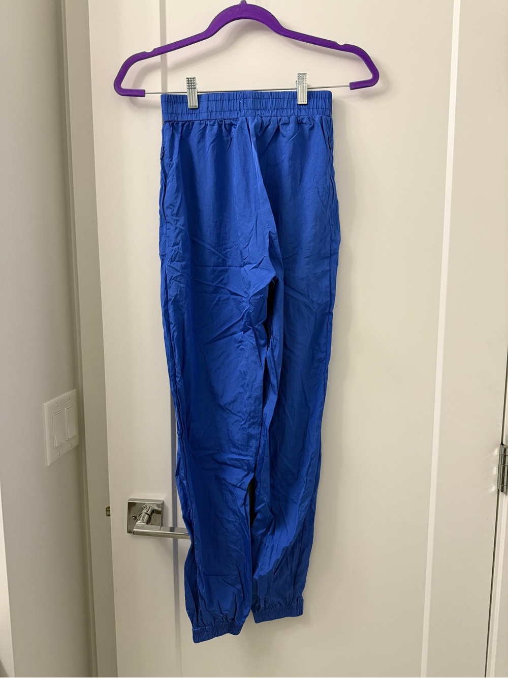 Urban Outfitters Royal Blue Elastic Waist Joggers